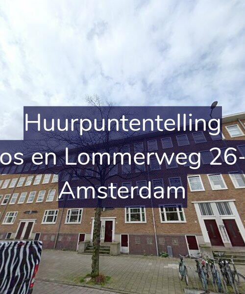 Foto gevel Huurpuntentelling voor Bos en Lommerweg 26-1, Amsterdam