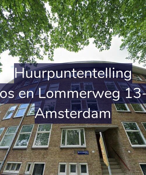 Foto gevel Huurpuntentelling voor Bos en Lommerweg 13-2, Amsterdam