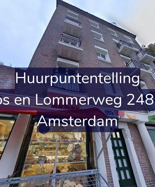 Foto gevel Huurpuntentelling voor Bos en Lommerweg 248-A, Amsterdam