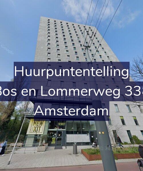 Foto gevel Huurpuntentelling voor Bos en Lommerweg 338, Amsterdam