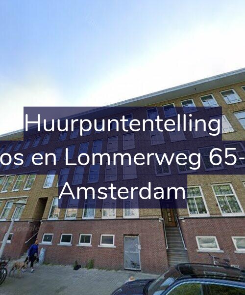 Foto gevel Huurpuntentelling voor Bos en Lommerweg 65-1, Amsterdam