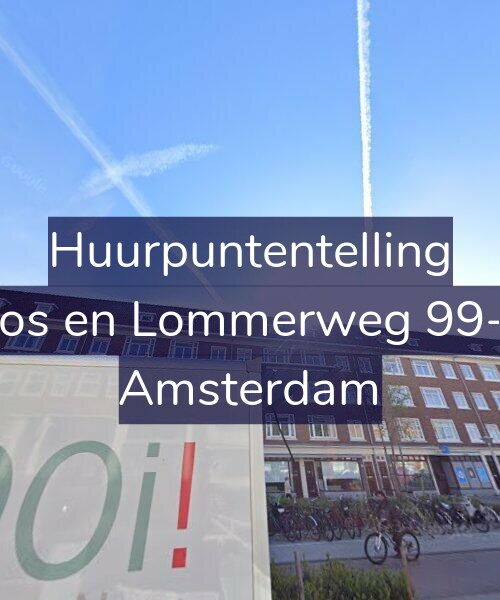 Foto gevel Huurpuntentelling voor Bos en Lommerweg 99-1, Amsterdam