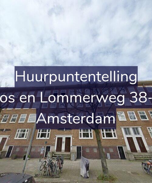 Foto gevel Huurpuntentelling voor Bos en Lommerweg 38-1, Amsterdam