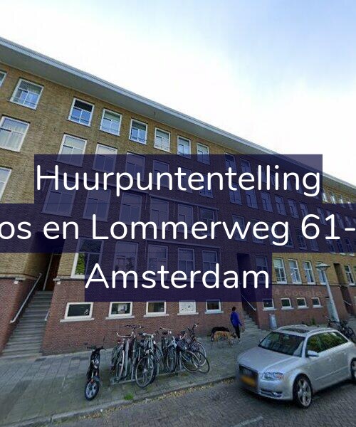 Foto gevel Huurpuntentelling voor Bos en Lommerweg 61-H, Amsterdam