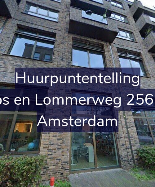 Foto gevel Huurpuntentelling voor Bos en Lommerweg 256-H, Amsterdam