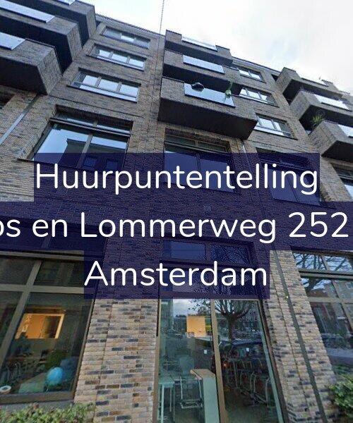 Foto gevel Huurpuntentelling voor Bos en Lommerweg 252-N, Amsterdam