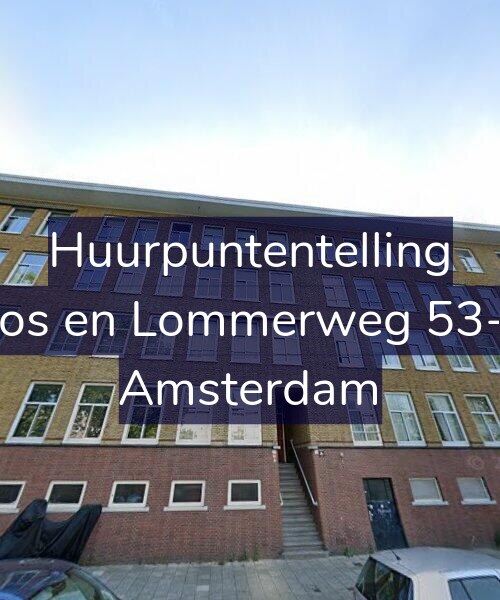 Foto gevel Huurpuntentelling voor Bos en Lommerweg 53-1, Amsterdam