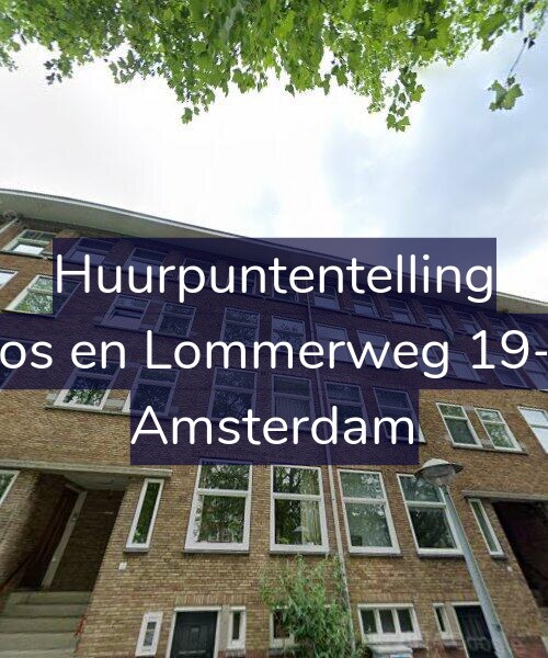 Foto gevel Huurpuntentelling voor Bos en Lommerweg 19-3, Amsterdam