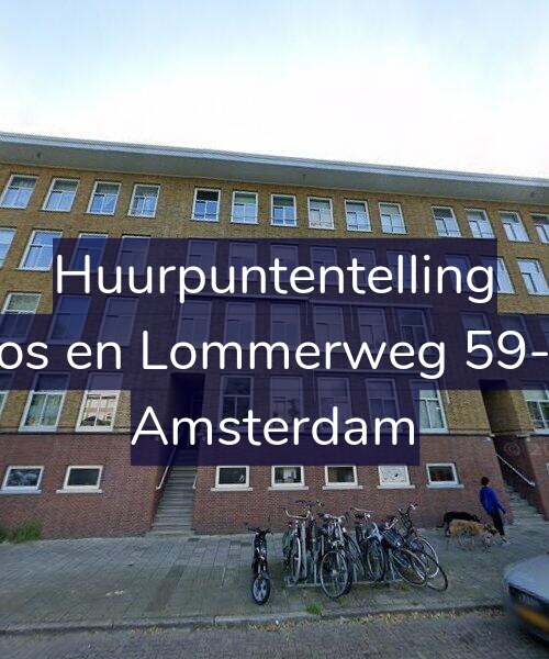 Foto gevel Huurpuntentelling voor Bos en Lommerweg 59-H, Amsterdam