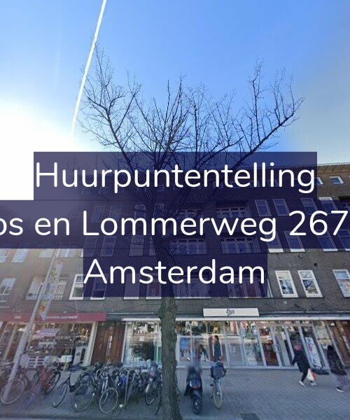 Foto gevel Huurpuntentelling voor Bos en Lommerweg 267-2, Amsterdam
