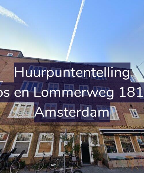 Foto gevel Huurpuntentelling voor Bos en Lommerweg 181-2, Amsterdam