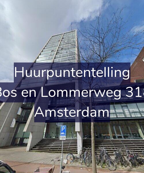 Foto gevel Huurpuntentelling voor Bos en Lommerweg 318, Amsterdam