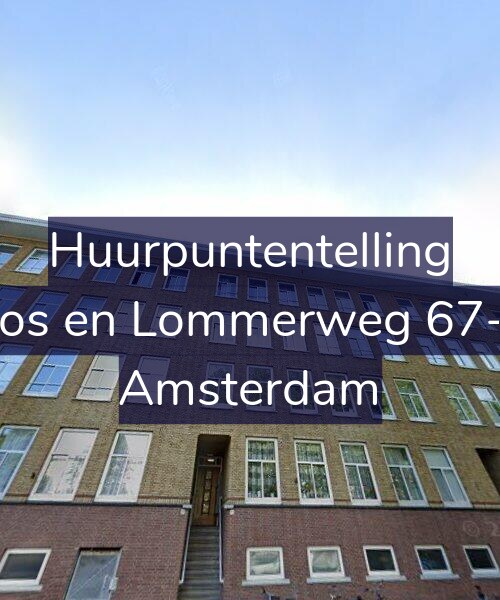 Foto gevel Huurpuntentelling voor Bos en Lommerweg 67-3, Amsterdam
