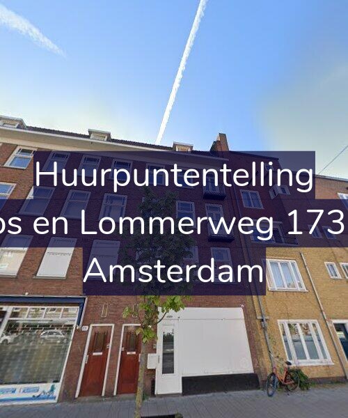 Foto gevel Huurpuntentelling voor Bos en Lommerweg 173-C, Amsterdam