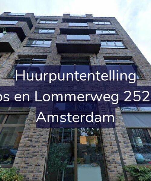 Foto gevel Huurpuntentelling voor Bos en Lommerweg 252-B, Amsterdam