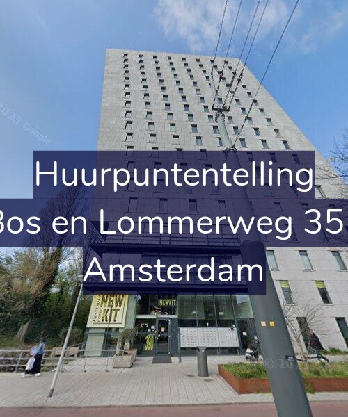 Foto gevel Huurpuntentelling voor Bos en Lommerweg 352, Amsterdam