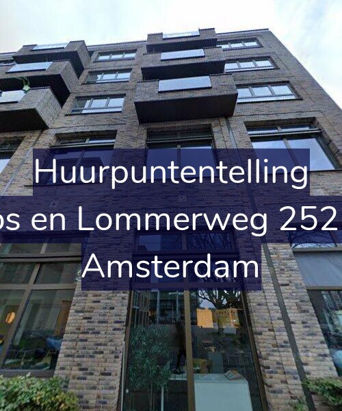 Foto gevel Huurpuntentelling voor Bos en Lommerweg 252-D, Amsterdam