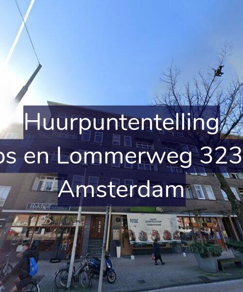 Foto gevel Huurpuntentelling voor Bos en Lommerweg 323-2, Amsterdam