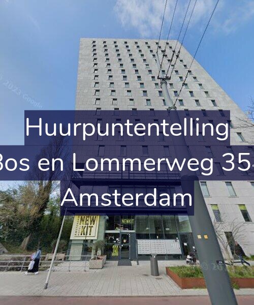 Foto gevel Huurpuntentelling voor Bos en Lommerweg 354, Amsterdam