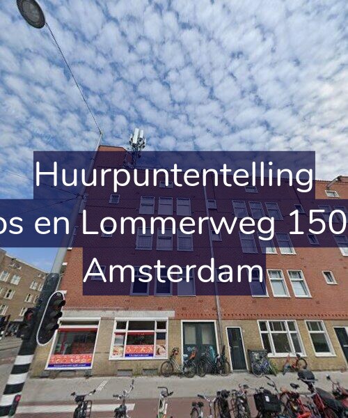 Foto gevel Huurpuntentelling voor Bos en Lommerweg 150-2, Amsterdam