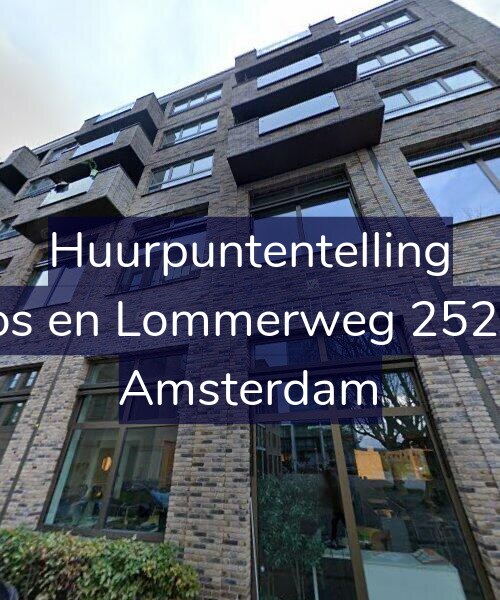Foto gevel Huurpuntentelling voor Bos en Lommerweg 252-K, Amsterdam