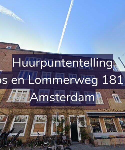 Foto gevel Huurpuntentelling voor Bos en Lommerweg 181-H, Amsterdam