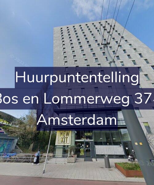 Foto gevel Huurpuntentelling voor Bos en Lommerweg 374, Amsterdam