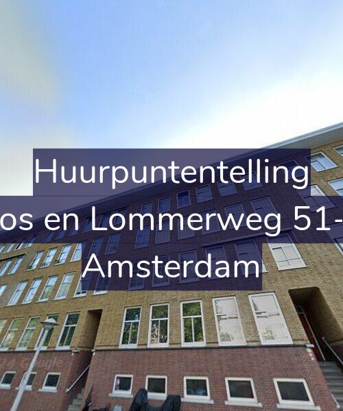 Foto gevel Huurpuntentelling voor Bos en Lommerweg 51-2, Amsterdam