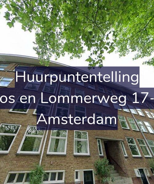 Foto gevel Huurpuntentelling voor Bos en Lommerweg 17-3, Amsterdam