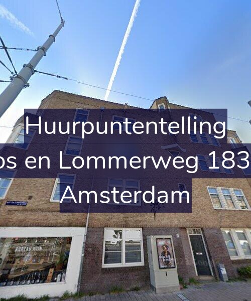 Foto gevel Huurpuntentelling voor Bos en Lommerweg 183-2, Amsterdam