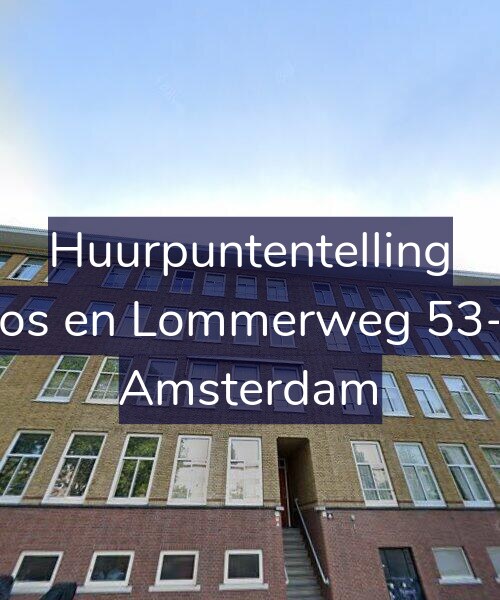 Foto gevel Huurpuntentelling voor Bos en Lommerweg 53-3, Amsterdam