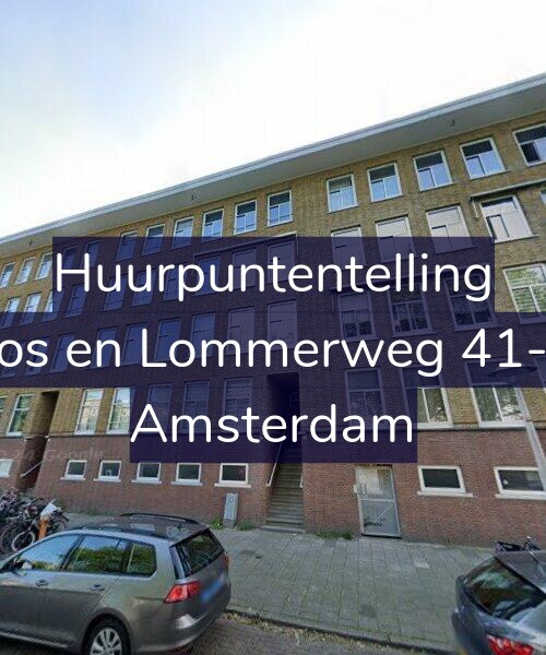 Foto gevel Huurpuntentelling voor Bos en Lommerweg 41-H, Amsterdam