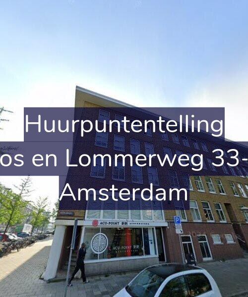 Foto gevel Huurpuntentelling voor Bos en Lommerweg 33-1, Amsterdam