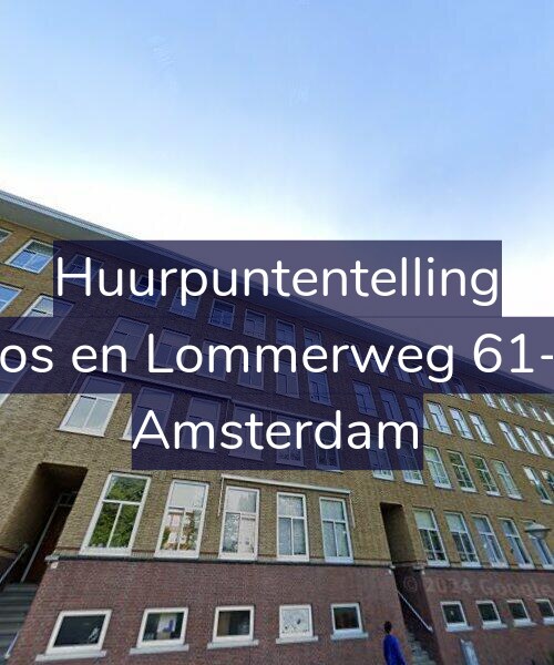 Foto gevel Huurpuntentelling voor Bos en Lommerweg 61-2, Amsterdam