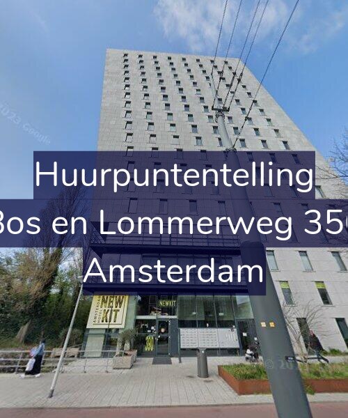 Foto gevel Huurpuntentelling voor Bos en Lommerweg 350, Amsterdam