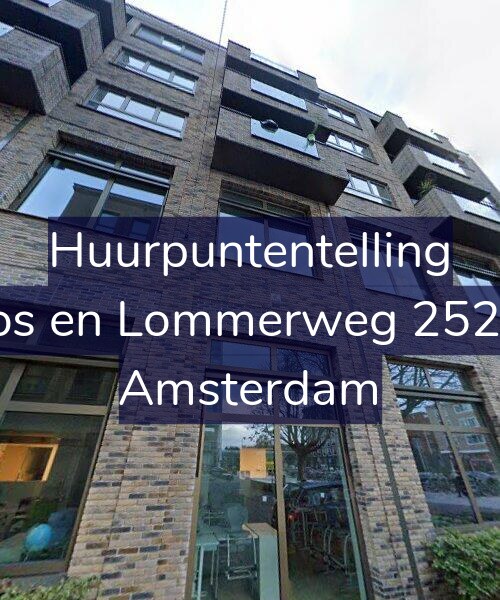 Foto gevel Huurpuntentelling voor Bos en Lommerweg 252-L, Amsterdam