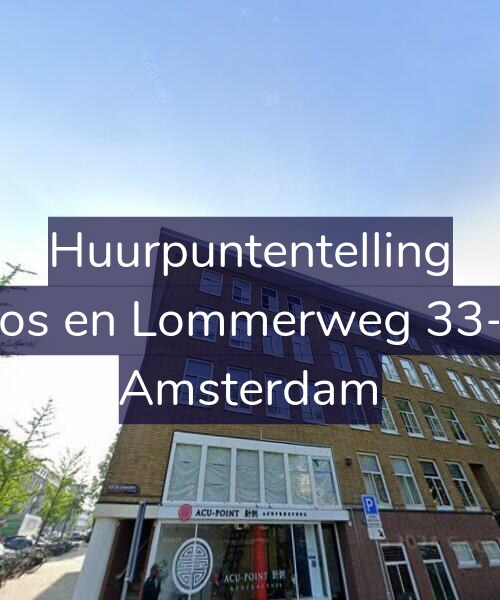Foto gevel Huurpuntentelling voor Bos en Lommerweg 33-3, Amsterdam