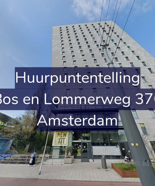 Foto gevel Huurpuntentelling voor Bos en Lommerweg 370, Amsterdam