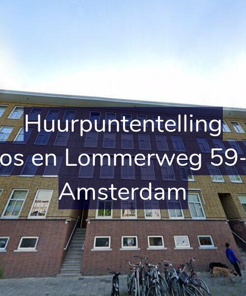Foto gevel Huurpuntentelling voor Bos en Lommerweg 59-1, Amsterdam