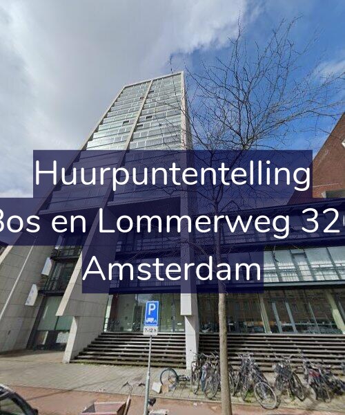 Foto gevel Huurpuntentelling voor Bos en Lommerweg 326, Amsterdam