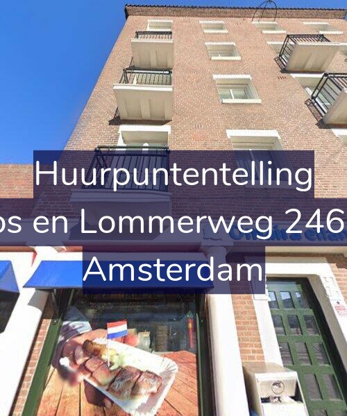 Foto gevel Huurpuntentelling voor Bos en Lommerweg 246-B, Amsterdam