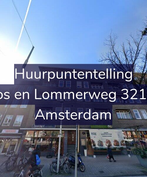 Foto gevel Huurpuntentelling voor Bos en Lommerweg 321-1, Amsterdam