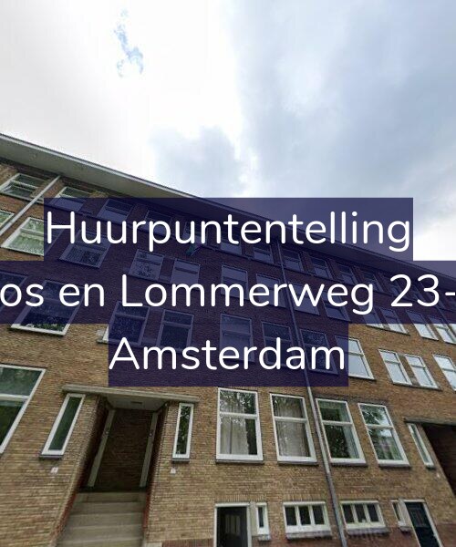 Foto gevel Huurpuntentelling voor Bos en Lommerweg 23-2, Amsterdam
