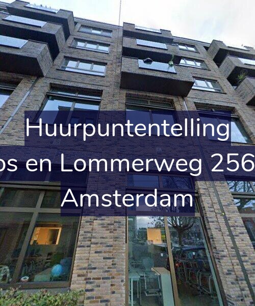 Foto gevel Huurpuntentelling voor Bos en Lommerweg 256-L, Amsterdam