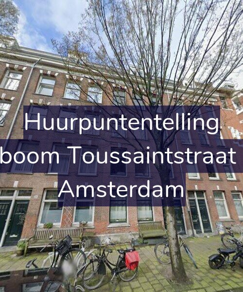 Foto gevel Huurpuntentelling voor Bosboom Toussaintstraat 8-H, Amsterdam