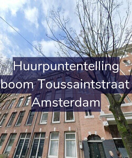 Foto gevel Huurpuntentelling voor Bosboom Toussaintstraat 6-3, Amsterdam