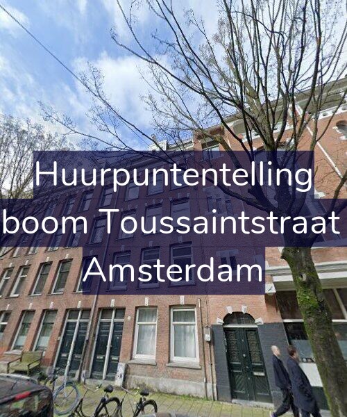 Foto gevel Huurpuntentelling voor Bosboom Toussaintstraat 6-2, Amsterdam