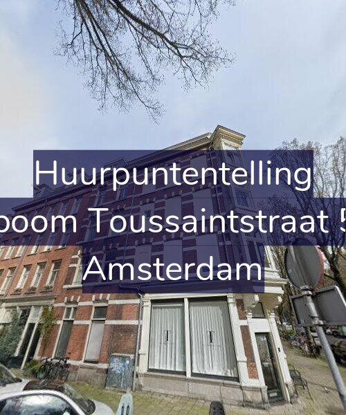 Foto gevel Huurpuntentelling voor Bosboom Toussaintstraat 50-4, Amsterdam