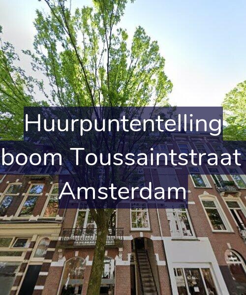Foto gevel Huurpuntentelling voor Bosboom Toussaintstraat 5-3, Amsterdam