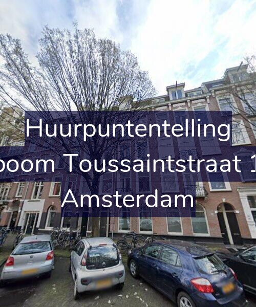 Foto gevel Huurpuntentelling voor Bosboom Toussaintstraat 11-H, Amsterdam